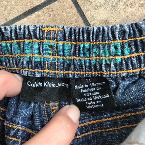 Calvin Klein Denim Jeans - Size 2T - Picture 5 of 7